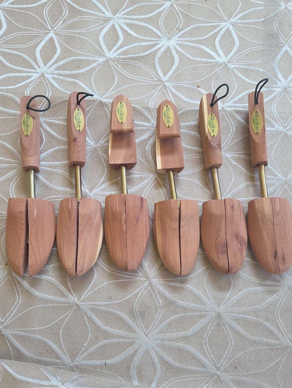 3 Pairs Woodlore Men's Cedar Shoe Trees
